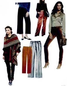 trousers are the new in fashion piece for 2015